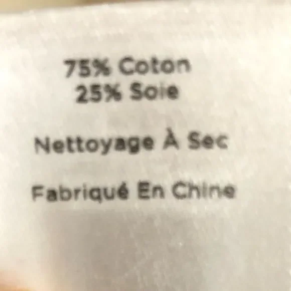 Talbots summer top sheer Poncho size M NWOT - Picture 6 of 6